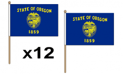 Oregon Hand Flags